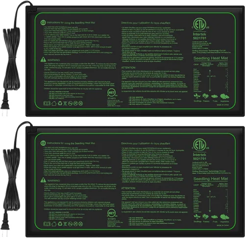 Miniatura 7 de Tapete térmico para plántulas con certificación ETL, almohadilla térmica hidropónica cálida para inicio de semillas en interiores, elaboración