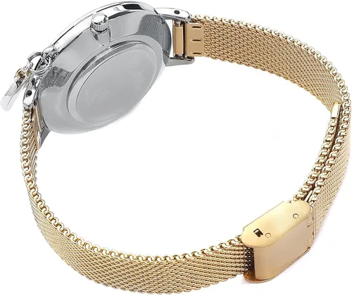 Miniatura 4 de Harry Potter Reloj dorado Snitch Charm adornado con cristales, Oro, Moderno