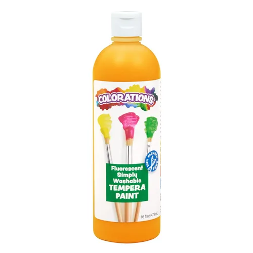Miniatura 12 de Colorations WSTBK - Témpera lavable simple, color negro Azul Fluorescente (Fluorescent Blue)