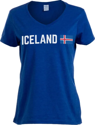 Miniatura 64 de Nations of the World - Camiseta con cuello en V para mujer