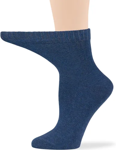 Miniatura 56 de 7BIGSTARS KINGDOM Women's Cotton Quarter Non-Binding Diabetic Fashion Socks-L-M-4 Pack-Multicolor