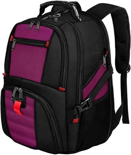 Miniatura 15 de YOREPEK - Mochila de viaje extra grande de 13.2 galones para laptop, resistente al agua, aprobada por aerolíneas, puerto de carga USB, para laptops