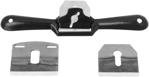 Miniatura 2 de Cepilladora de carpintería, ajuste de carpintería, herramienta de recorte de mano, espátula de avión, 9 pulgadas de empuje curvado para cepillar