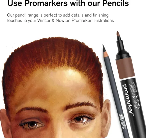 Miniatura 10 de Winsor & Newton Studio Collection - Lápices de artista, lápices de colores, juego de 48
