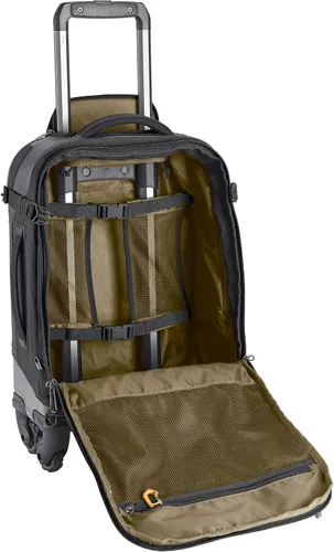 Miniatura 3 de Eagle Creek Gear Warrior Maleta con ruedas de 4 ruedas Softside, Negro azabache, 22 pulgadas, Gear Warrior Maleta de mano con ruedas de 4 ruedas