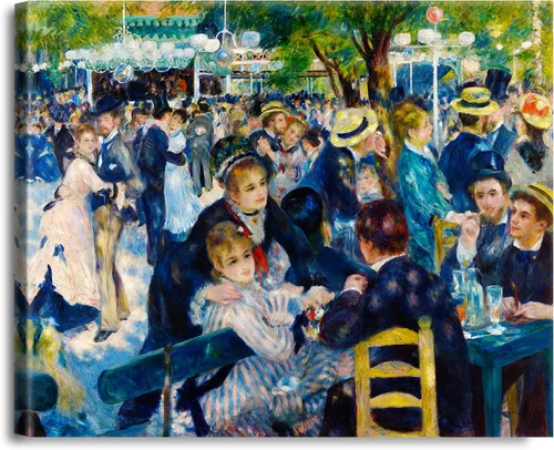 Miniatura 482 de A&T ARTWORK Campo de trigo con cipreses de Van Gogh Las reproducciones de arte clásico mundial, impresiones en lienzo giclée para decoración