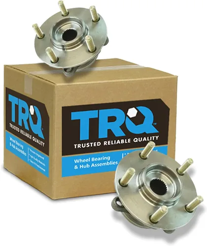 Miniatura 155 de TRQ Juego de buje y rodamiento trasero de 2 piezas compatible con Audi TT 2000-2006 TT Quattro, Volkswagen Beetle 1998-2010, Golf 1998-2005, Jetta