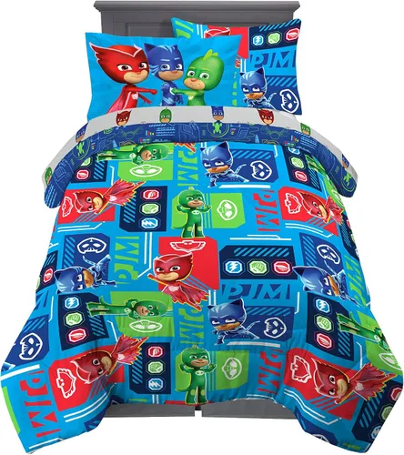 Miniatura 9 de Disney Frozen 2 - Juego de ropa de cama supersuave para niños, edredón y sábanas con funda de almohada, 5 piezas, tamaño individual, "Oficial