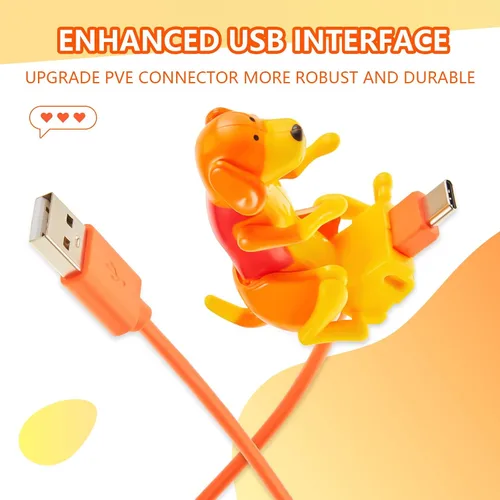 Miniatura 4 de Frienda - 2 piezas de cable de carga para perros, regalos de temporada de graduación, cable USB para mascotas con transmisión de datos
