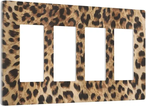 Miniatura 9 de Cubierta de interruptor de luz rosa brillante con purpurina de 1 banda, sin dispositivo, placa de pared en blanco decorativa para adolescentes, Rosa