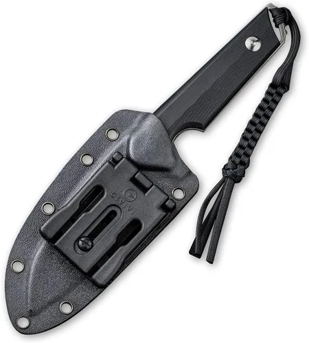 Miniatura 5 de CIVIVI Kepler C2109C - Cuchillo de hoja fija, mango G10 de 4.48 pulgadas, cuchillo para cinturón con funda Kydex, cordón, clip para actividades al