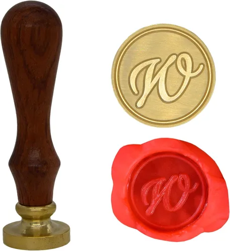 Miniatura 25 de Wax Seal Stamp Letter A-Z, Alphabet Initial Sealing Stamp for Christmas & Thanksgiving Cards, Wedding Invitation W-S-2 (Letter A)