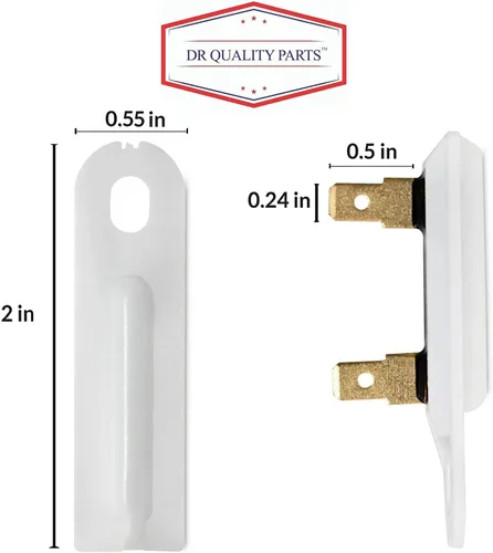 Miniatura 3 de 3392519 Juego de fusibles térmicos para secadora de 3 piezas — Reemplazo de fusible térmico para secadora Whirlpool WP3392519, G4AP0500, 3388651