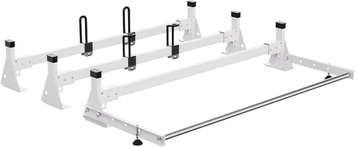 Miniatura 11 de VEVOR Portaequipajes de escalera para techo de furgoneta de 54 pulgadas, capacidad de 800 libras, portaequipajes de techo de acero resistente