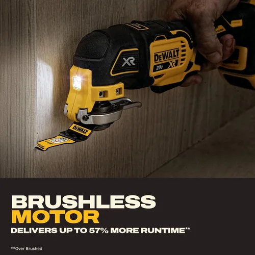 Miniatura 4 de DEWALT MAX XR 20V - Kit de multiherramienta oscilante, accesorios de herramienta oscilante, sin cable, 3 velocidades, cambio rápido de hoja, papel