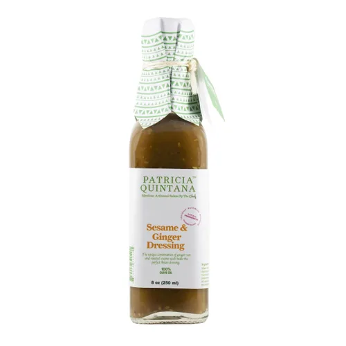 Miniatura 8 de Patricia Quintana Aderezo para ensalada de mostaza y miel con base de aceite de oliva, sabor gourmet premium, 12.34 onzas líquidas