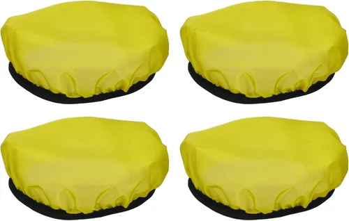 PATIKIL Cubierta de lámpara difusora suave de 7 pulgadas y 7.1 in, paquete de 4 difusores de tela, reflector estroboscópico, calcetín para luz de