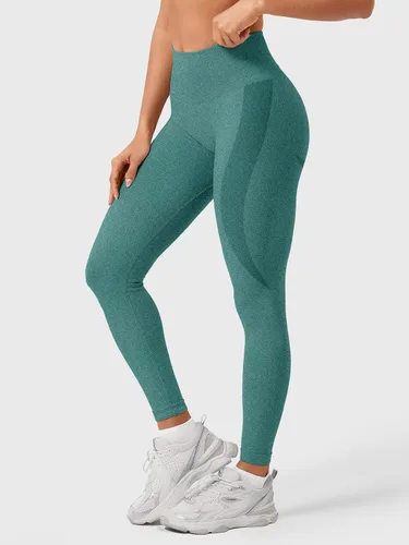 Miniatura 118 de HIGORUN - Leggings sin costuras para mujer, moldeadores, con diseño gráfico de sonrisas, de cintura alta, para el gimnasio, yoga o hacer ejercicio