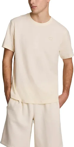Miniatura 18 de Champion Men's Classic Short Sleeve T-Shirt, Standard Fit, Midweight 100% Cotton, Available in Regular and Big & Tall Blanco brillante