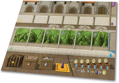 Miniatura 3 de CMON Lorenzo il Magnifico: Houses of Renaissance Expansion Juego de mesa de estrategia para adolescentes y adultos A partir de 14 años 2 a 5