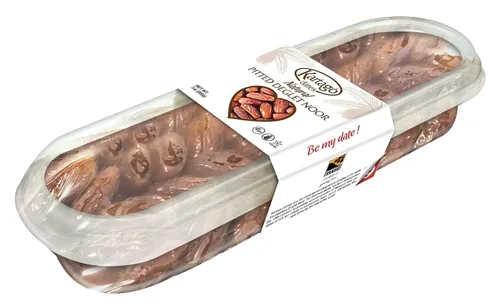 Dátiles sin hueso, totalmente naturales, sin grasa, Deglet Noor Pitted Tunecian Dates, de Kartago - 7.05 onzas