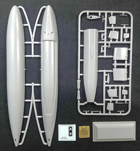 Miniatura 4 de Mikro Mir 350-044 - 1/350 - HMS Conqueror. Escala Kit de maquetas de plástico