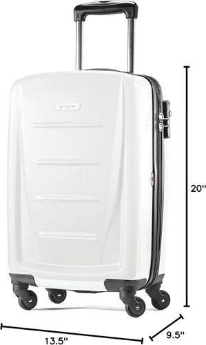 Miniatura 254 de Samsonite Winfield 2 Equipaje rígido con ruedas giratorias, Azul profundo, Juego de 3 piezas (20/24/28)
