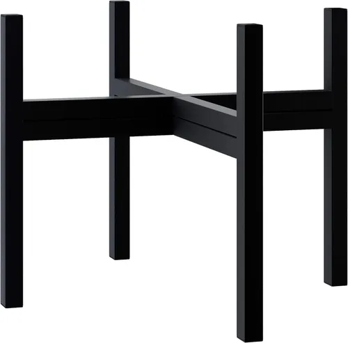 FaithLand Soporte para plantas de mediados de siglo para interiores y exteriores (maceta no incluida), sostiene macetas con un ancho máximo de 14