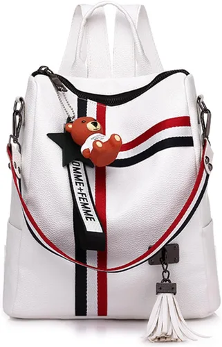 Miniatura 8 de FANDARE Mochila de moda para mujer, bolsas de hombro impermeables, mochilas antirrobo, Negro -, Classic