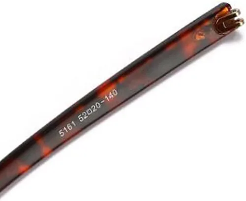 Miniatura 3 de Brazo de repuesto para gafas, 1 par de lentes de plástico para lentes de sol, color estampado de leopardo