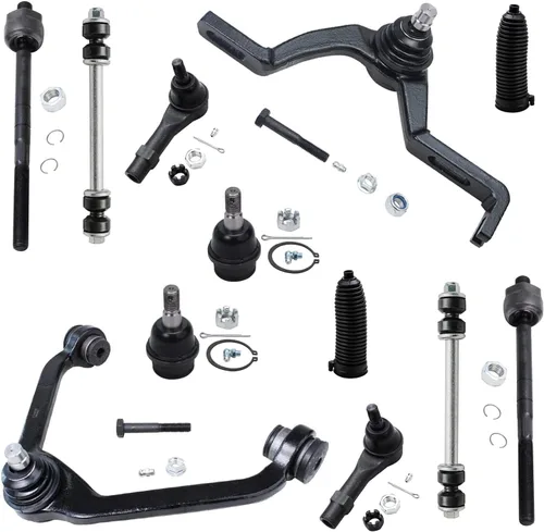 Miniatura 47 de Detroit Axle - Kit de suspensión delantera de 12 piezas para Mercury Grand Marquis Ford Crown Victoria Town Car 2003-2011, 2 brazos de control