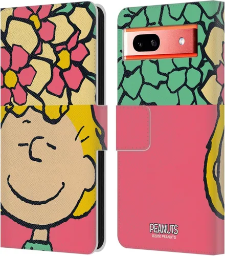 Miniatura 76 de Head Case Designs Officially Licensed Peanuts Snoopy & Woodstock 2 Halfs and Laughs Leather Wallet Case Compatible with Google Pixel 8 Snoopy
