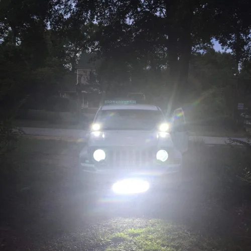 Miniatura 8 de Willpower 4 unidades de 4 pulgadas 3.9 in 42W mini luz de trabajo LED ultra fina haz de luz LED Pods luces de conducción 12V 24V Offroad Lámparas