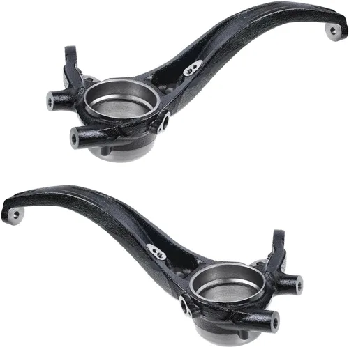 Miniatura 52 de Detroit Axle - Kit de nudillos traseros izquierdo FWD para Hyundai Santa Fe 2007-2009 Veracruz 2007-2012, reemplazo del conjunto de cojinete
