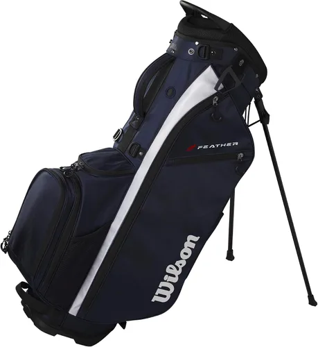 Miniatura 10 de Wilson Bolsa de Carrito de Golf Feather - Negro/Gris/Rojo