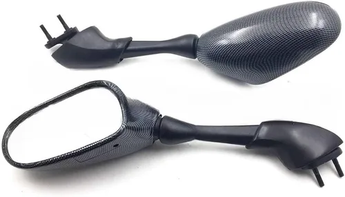 NBX- - Espejos de carreras de motocicleta estilo OEM compatible con Yamaha Fz1 / Fzs1000 2001 2002 2003 2004 2005
