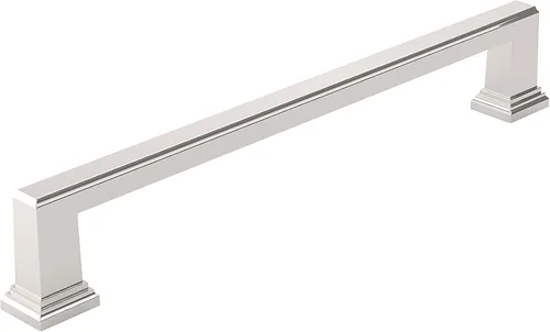 Miniatura 7 de Richelieu Hardware BP79596180 Mirabel Collection - Tirador de transición de níquel pulido de 3 3/4 pulgadas (3.780 in) de centro a centro