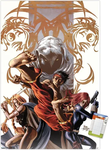 Miniatura 11 de Trends International Marvel Comics - Póster de pared Secret Avengers #7, 14.725 x 22.375 pulgadas, versión enmarcada de madera de granero