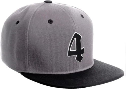 Miniatura 1584 de Daxton Gorra clásica con visera de billete plano con letras del alfabeto inglés antiguo de la A a la Z