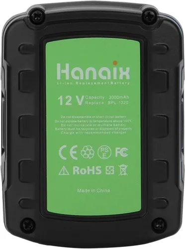 Miniatura 5 de Batería de 12V 3.0Ah compatible con RYOBI CB120L CB121L BPL-1220 130503001 130503005 BS12CA BID-1201 CAH120LK CD100 BID-1201, para batería RYOBI