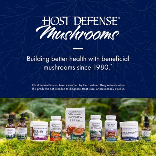 Miniatura 7 de Host Defense MyCommunity Powder - Suplemento de hongos de mezcla de 17 especies para apoyo inmunológico - Extracto con melena de león, reishi
