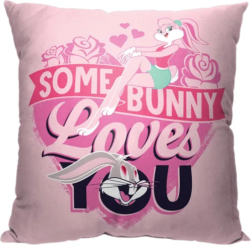 Miniatura 21 de Northwest Warner Bros. Looney Tunes - Almohada de 18 x 18 pulgadas, soplada