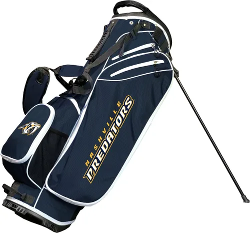 Miniatura 12 de Team Golf NHL Team Golf NHL Birdie Stand - Bolsa de golf, ligera, divisor de club de 14 vías, soporte de acción de resorte, bolsillo enfriador
