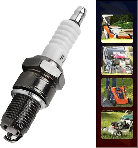 Miniatura 4 de FLYPIG F7TC Bujía estándar de potencia deportiva para GCV160 GCV190 GX120 GX160 GX200 GX240 GX270 GX340 GX390 Generador Cortacésped Tractor