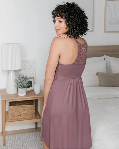 Miniatura 6 de The Lucille Clipdown camisón de lencería de maternidad