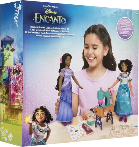 Miniatura 8 de Disney Encanto, Mirabel e Isabela - Kit de creación de moda personalizado (exclusivo de Amazon)