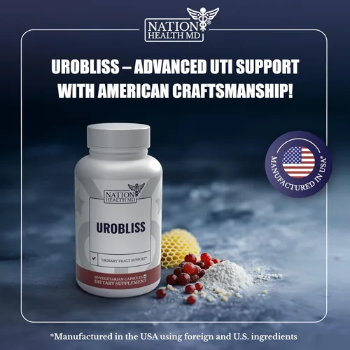 Miniatura 4 de UroBliss Suplementos UTI - D manosa con extracto de arándano, propóleo y vitamina D3 - Alivio de las infecciones urinarias, apoyo de la vejiga