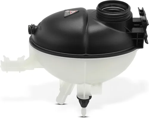 YHTAUTO Depósito de expansión de depósito de desbordamiento de recuperación de refrigerante del motor sin tapa y sensor presurizados para