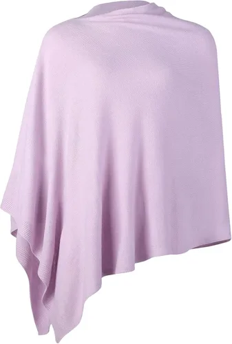 Miniatura 104 de Fomolom Ponchos para mujer, versátil, ligero, tejido sólido, chal envolvente, bufanda, accesorios para mujer