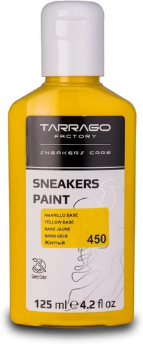 Tarrago Pintura de cuero para zapatillas de deporte, pintura acrílica para zapatos, botas, bolsos, monederos, mate, flexible, cobertura perfecta,